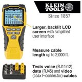 Klein TOOLS Scout Pro 3 Kabl tester komplet audio/video,mreža,telekomun | Eponuda.com
