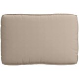 vidaXL Vanjski jastučić Taupe Poliester 120 x 12 x 80 cm | shoptok.hr
