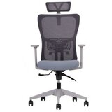 Hanah home Set 2 kancelarijske stolice Lumbar 126 Grey | ePonuda.com