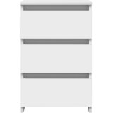  Noćni ormarići 2 kom bijeli 40x35x62,5 cm od konstruiranog drva | shoptok.hr