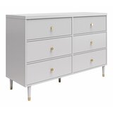 CosmoLiving by Cosmopolitan Siva niska komoda 138x93 cm Elizabeth – | shoptok.hr