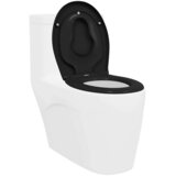  WC daska Crna 47 x 37 x 4 cm Duroplast | shoptok.hr