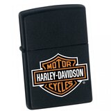 Zippo Upaljač Harley Davidson Logo Black Matte | ePonuda.com