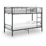 vidaXL krevet na kat crni metalni 90 x 200 cm | shoptok.hr