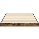  Posteljni okvir Dimljeni oreh 75 x 190 cm Konstruiran les, (5000121240) | Shoptok.si
