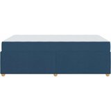  Krevetna konstrukcija s madracem Plava 120 x 200 cm tkanina | shoptok.hr
