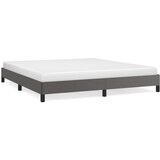 The Living Store Posteljni okvir siv 160x200 cm umetno usnje - Posteljni Okvir, (21530095) | Shoptok.si