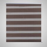 vidaXL Rolo smeđe zavjese sa zebrastim linijama 120 x 175 cm | shoptok.hr
