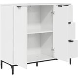  Kreveta Visoki sjaj bijela 89,5 x 33 x 82 cm Konstruirano drvo | Eponuda.com