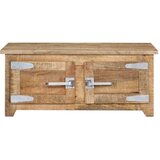  Stolić za kavu 70 x 70 x 30 cm od masivnog drva manga | shoptok.hr