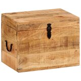  Kutija za pohranu 39 x 28 x 31 cm od masivnog drva manga | shoptok.hr