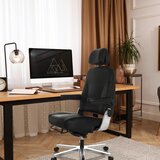 MID.YOU Pisarniški Stol 24 Hours F, Črna | Shoptok.si