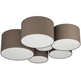 Eglo Pastore 1 plafonjera/6, e27, prečnik 990, tekstil siva/bela | Eponuda.com