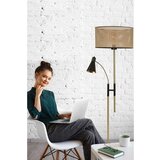 Opviq Forza Eskitme Lambader Silindir Rattan Abajurlu WickerBlack Floor Lamp Cene