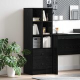  Highboard s ladicama Crni hrast 45,5 x 34 x 127 cm | shoptok.hr