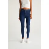 Defacto Jeggnig Super Skinny Fit High Waist Skinny Jean Trousers