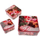 Dakls Metalne posude za namirnice u setu 3 kom za kekse Christmas – | shoptok.hr