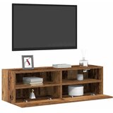 TV zidni ormar Staro drvo 100 x 30 x 30 cm Konstruirano drvo | Eponuda.com