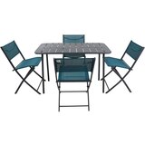 Ambia Garden Vrtni Set Sumila, Turkizna, Črna, 5-Delno | Shoptok.si