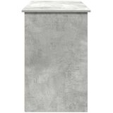  Radni stol boja betona 102 x 50 x 75 cm od konstruiranog drva | shoptok.hr