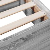  Okvir kreveta s pohranom s ladicama Siva Sonoma 80 x 200 cm | shoptok.hr
