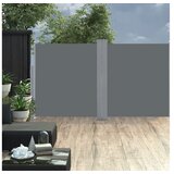  Zložljiva stranska tenda antracitna 140x600 cm | Shoptok.si