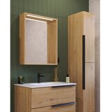 AQUAART Ogledalo Lateral s rasvjetom, hrast natural | shoptok.hr