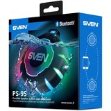 Sven PS-95 prijenosni zvučnik Bluetooth, CRNI Slike