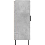  Komoda siva boja betona 69,5x34x90 cm od konstruiranog drva | shoptok.hr