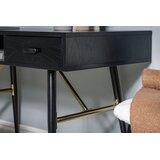 Venture Home radni stol Gold 110 &amp;times; 60 cm, crna Slike