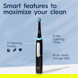 Oral-b toothbrush, white and black + cover | shoptok.hr