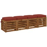  Set jastučića od 4 komada SOEST 4 pcs 100% poliester Crvena Slike