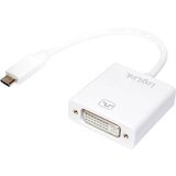 Logilink USB / DVI Adapter [1x USB 3.1 muški konektor AC - 1x Ženski konektor DVI, 24 + 5 polova] Bijela Cijene