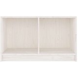 TV ormarić bijeli 70 x 33 x 42 cm od masivne borovine | shoptok.hr
