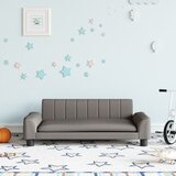 vidaXL Otroški kavč taupe 90x53x30 cm blago Cene