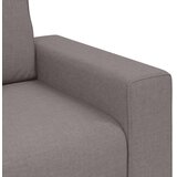  Trosjed Sofa Taupe 220x77x82 cm Tkanina | Shoptok.si