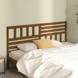  Uzglavlje za krevet boja meda 186 x 4 x 100 cm masivna borovina | shoptok.hr