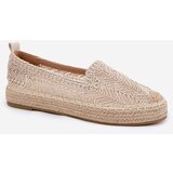 VINCEZA Women's Platform Espadrilles Beige 17392 | shoptok.hr