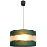  Luster na sajli HELEN 1xE27/15W/230V, prečnik 35 cm, zelena/zlatna | Eponuda.com