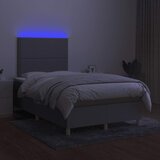  s oprugama i madracem LED svjetlosivi 120x190 cm tkanina | shoptok.hr