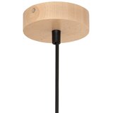  Visilica na sajli ALBA 1xE27/15W/230V Ø 45 cm crna/braon | Eponuda.com
