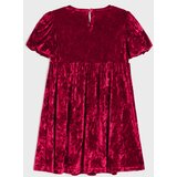 Sinsay Velur midi haljina s mašnom | shoptok.hr