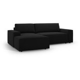 Micadoni Crna sklopiva kutna garnitura (s lijevim kutom) Jodie – Home | shoptok.hr