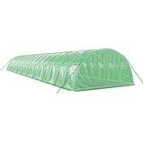  Staklenik s čeličnim okvirom zeleni 72 m² 18 x 4 x 2 m | shoptok.hr