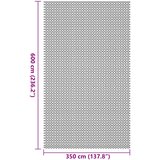  Teppi za šator Plava 600 × 350 cm Poliester | shoptok.hr