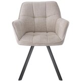 XXXL Naslanjač Romy, Krem | Shoptok.si