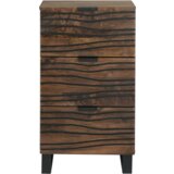 vidaXL stransko pohištvo 40x33.5x75 cm iz trdnega mangovega lesa u