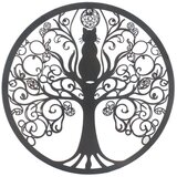Signes Grimalt Kipci in figurice Stenski Okras Drevesa Siva | Shoptok.si