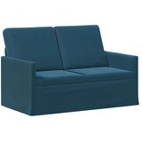  Set sofe 2 pcs Plava Baršun - Plava 1-Sjedalo + 2-Sjedalo (120 cm) | shoptok.hr