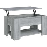  Stolić za kavu siva boja hrasta 79x49x41 cm konstruirano drvo | shoptok.hr
